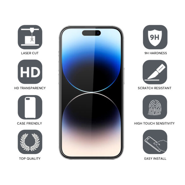 iphone 14 pro glass screen protector
