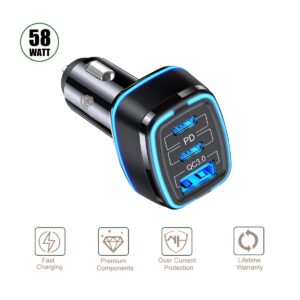 36W POWER DELIVERY DUAL CAR CHARGER